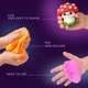 Set creativ cu plastilina aerata Okto Air Clay, 24 buc. foto