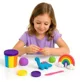 Plastilina aerata Okto Air Clay, 6 buc. foto