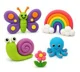 Plastilina aerata Okto Air Clay, 6 buc. foto