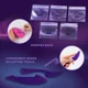 Plastilina aerata Okto Air Clay Pastel, 24 buc. x 10 g foto