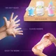 Plastilina aerata Okto Air Clay Pastel, 24 buc. x 10 g foto