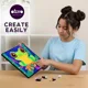 Tablou 3D pe numere din plastilina aerata Okto Air Clay Broscuta, 29x29 cm foto