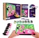 Tablou 3D pe numere din plastilina aerata Okto Air Clay Flamingo roz, 29x29 cm foto