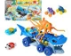 Set de joaca Spin Master Monster Jam Megalodon vs. Calmarul gigant foto