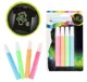 Markere pentru textile Toi Toys fosforescente, 4 buc. foto