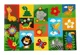 Set de creatie Toi Toys Animale salbatice, cu carte de colorat, stickere si creioane foto