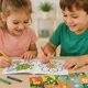 Set de creatie Toi Toys Animale salbatice, cu carte de colorat, stickere si creioane foto