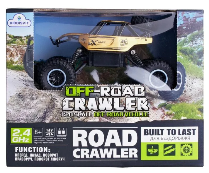 Автомобиль на р/у Sulong Toys Rock Sport off-road Crawler, золотой, 1:20