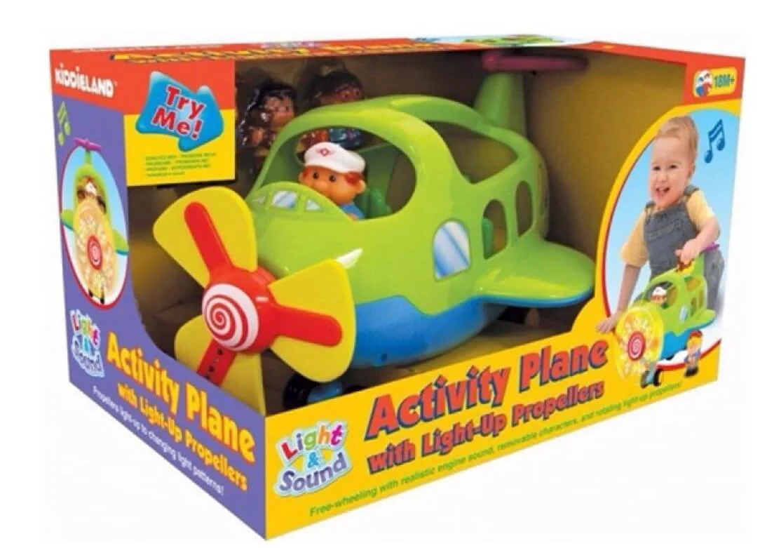 Jucarie muzicala Kiddieland Avionul calator