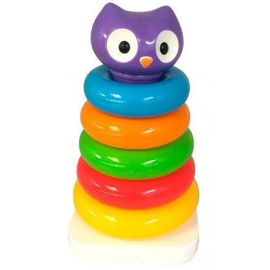 Развивающая игрушка Kiddieland Пирамида сова