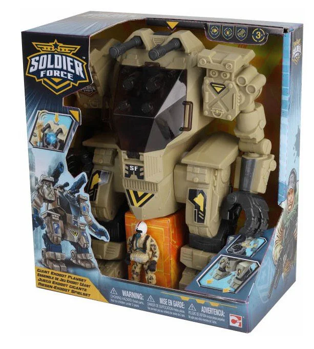 Игровой набор "Солдаты" Chap Mei Giant Exobot foto