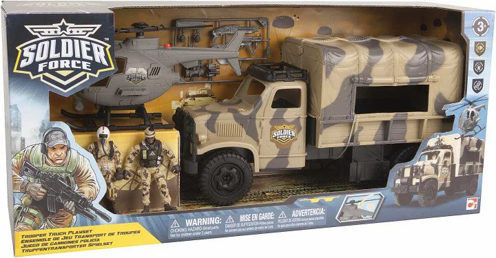 Set de joaca cu soldati Chap Mei Trooper Truck foto