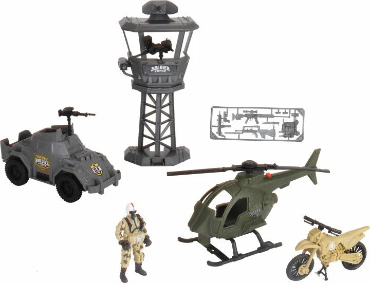 Set de joaca Chap Mei cu soldati Defense Outpost foto