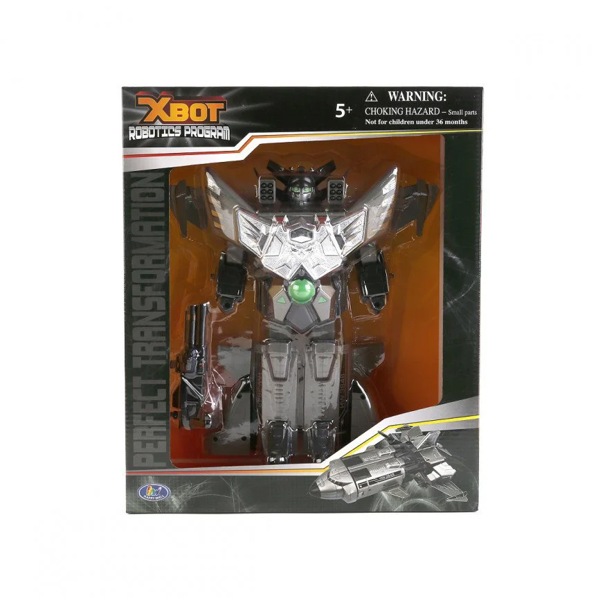 Robot Transformer X-Bot Nava Spatiala, 30 cm foto
