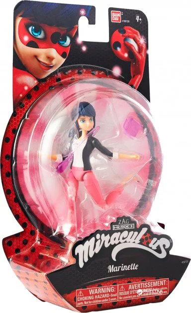 Papusa Miraculous Ledy Bug - Super Cat Marinette, 14 cm