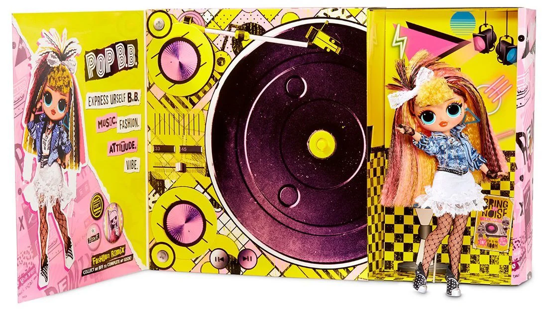 Papusa L.O.L. Surprise! Seria O.M.G. Remix Pop B.B. foto