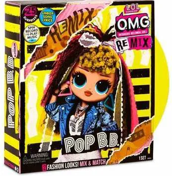 Papusa L.O.L. Surprise! Seria O.M.G. Remix Pop B.B. foto