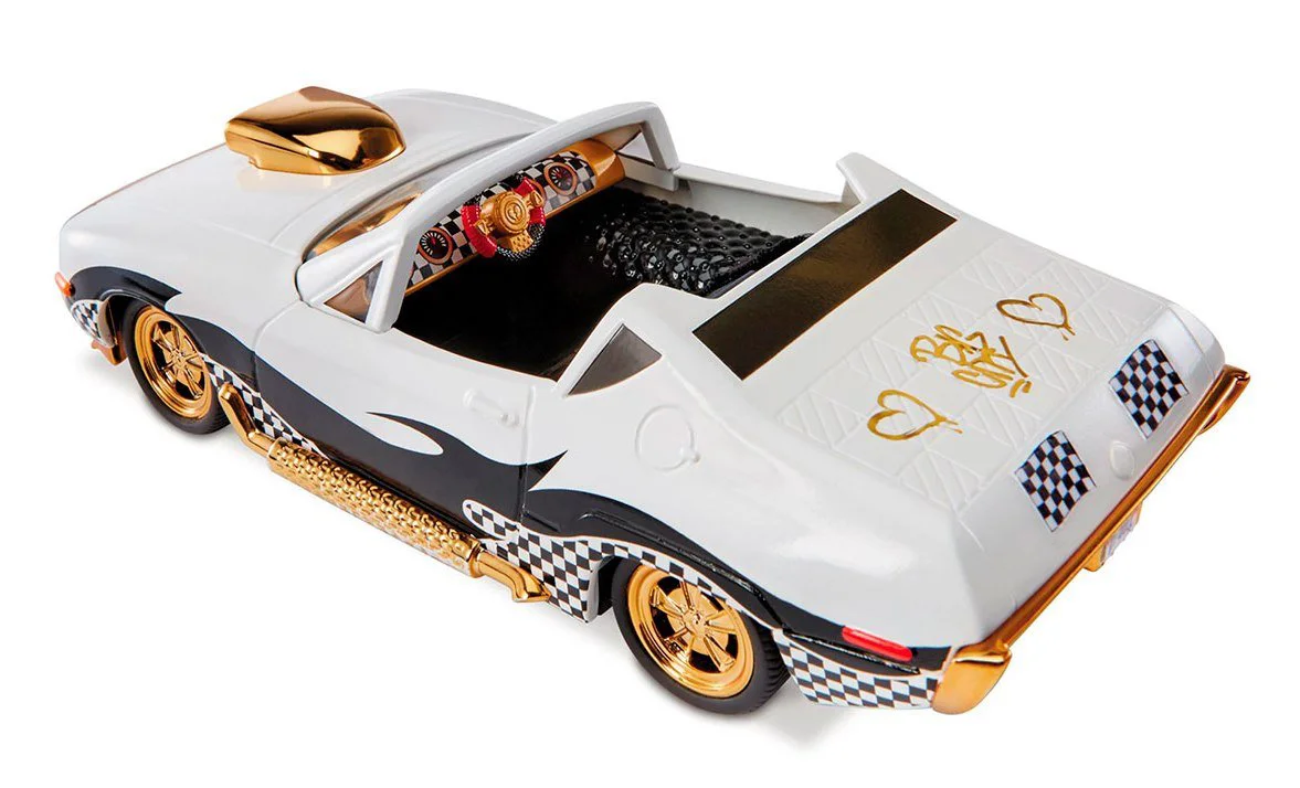 Masina cabriolet cu RC cu o papusa L.O.L. Surprise! Seria J.K. RC WHEELS foto