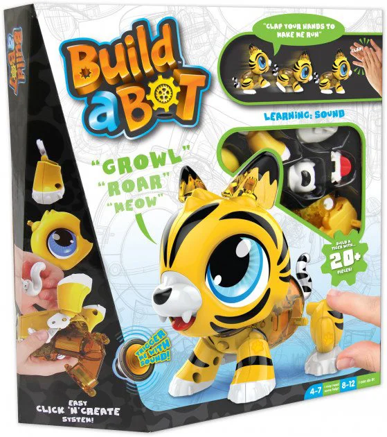 Set de joaca creativ Build a Bot Tigru foto