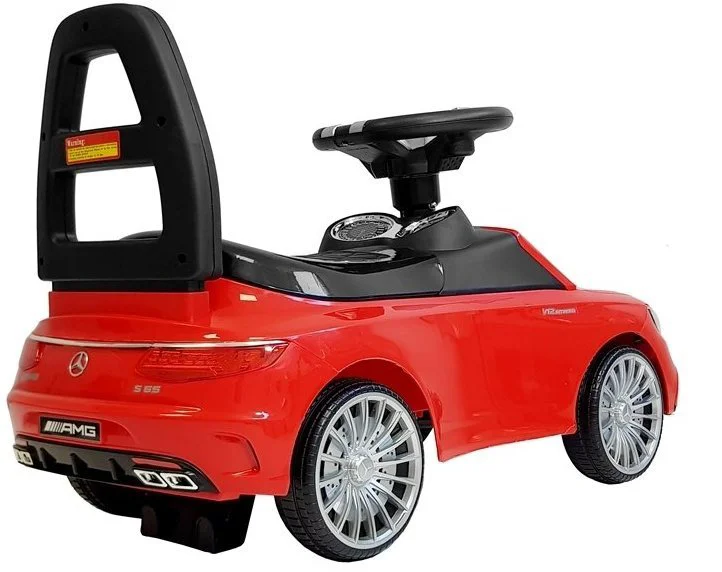 Машинка толокар LEANTOYS Mercedes AMG S65 красная