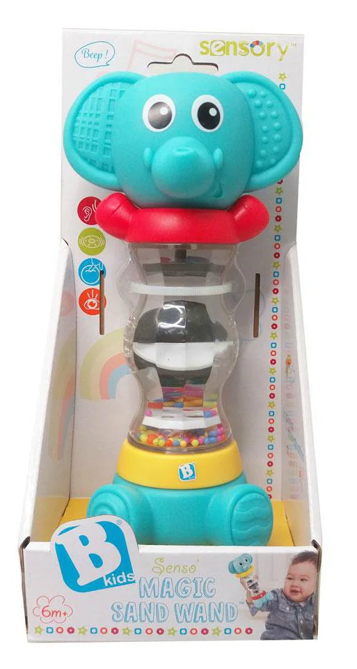 Jucarie zornaitoare Sensory B Kids Elefant foto