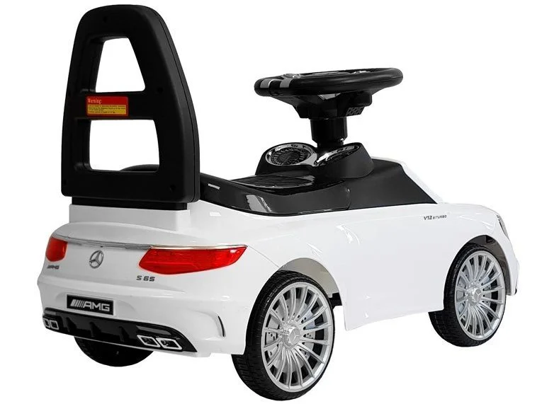 Машинка толокар LEANTOYS Mercedes AMG S65 белый