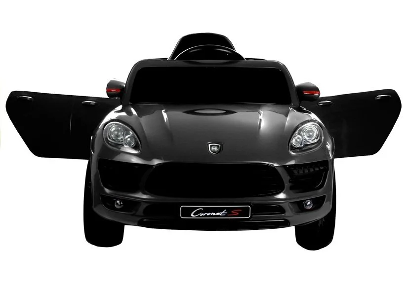 Электромобиль LEANTOYS Coronet S чёрный, с двумя моторами