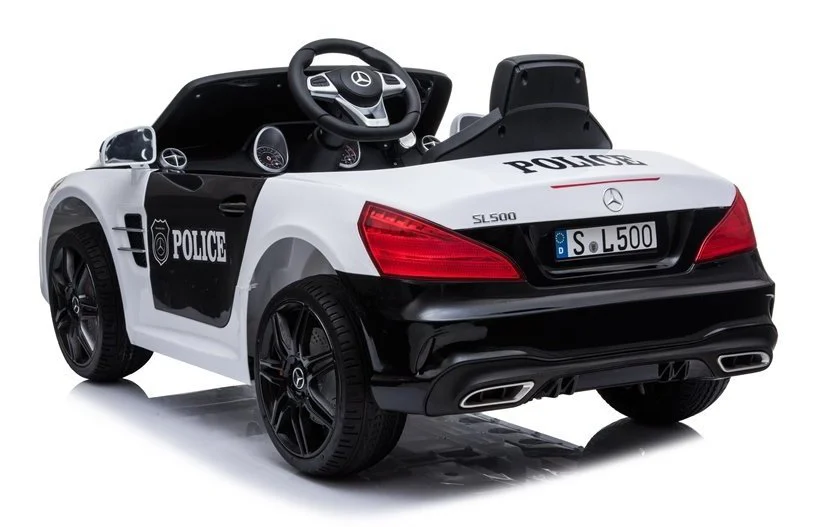 Электрокар LEANTOYS Mercedes SL500 Полиция, 2 мотора