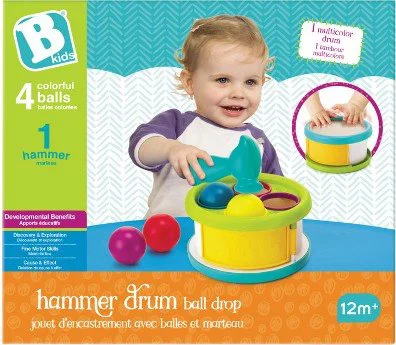 Set de joaca Sensory B Kids Toba cu ciocanas foto