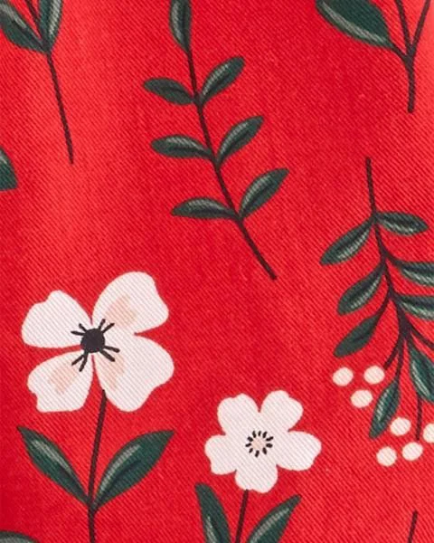Carter's Set 3 piese bebelus Vesta, pantaloni si bluza Flori foto