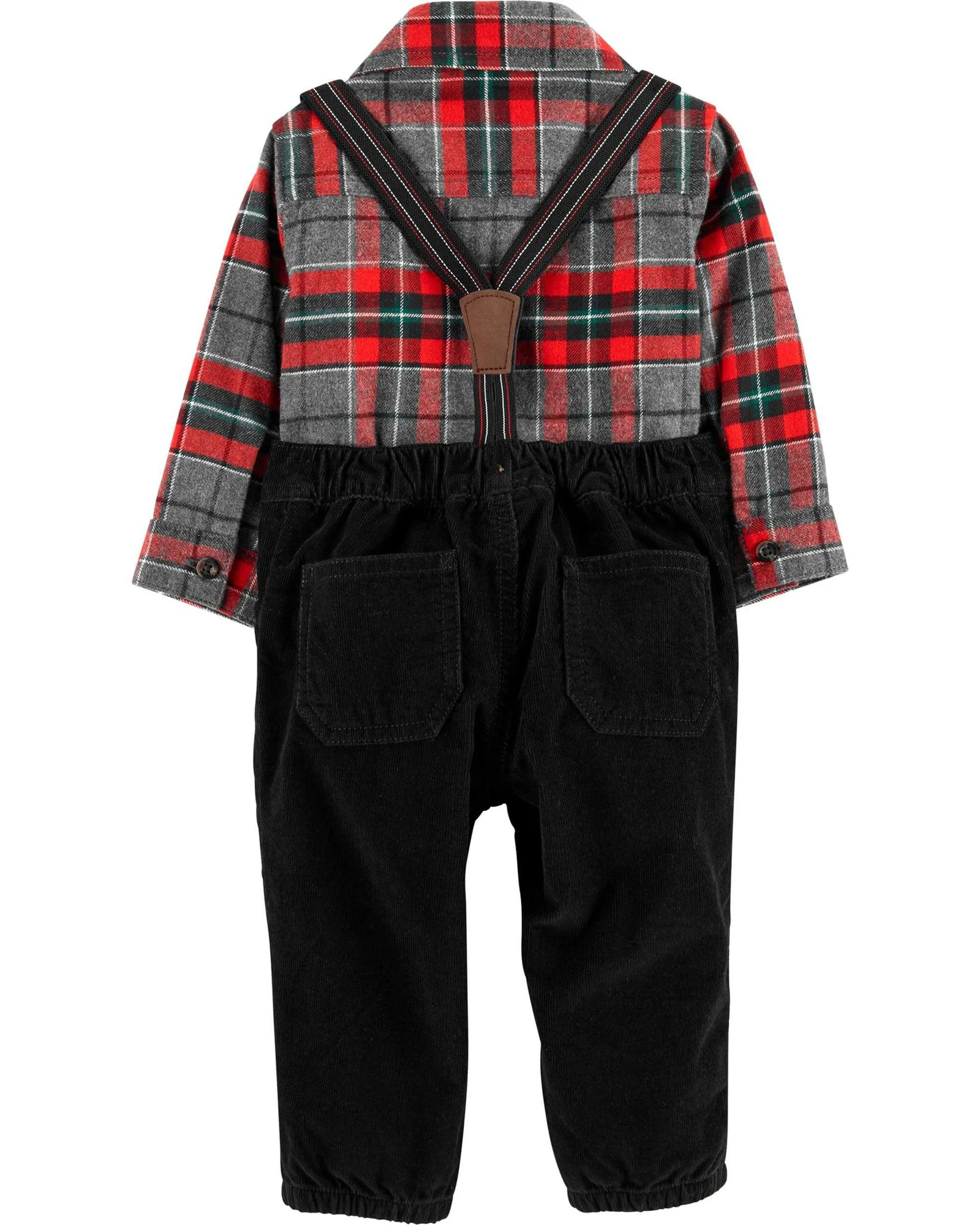 Carter's Set 3 piese Body tip camasa, pantaloni si bretele foto
