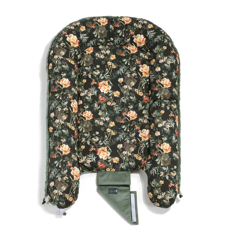 Babynest La Millou Velvet Collection - Blooming Boutique Noir - Khaki foto