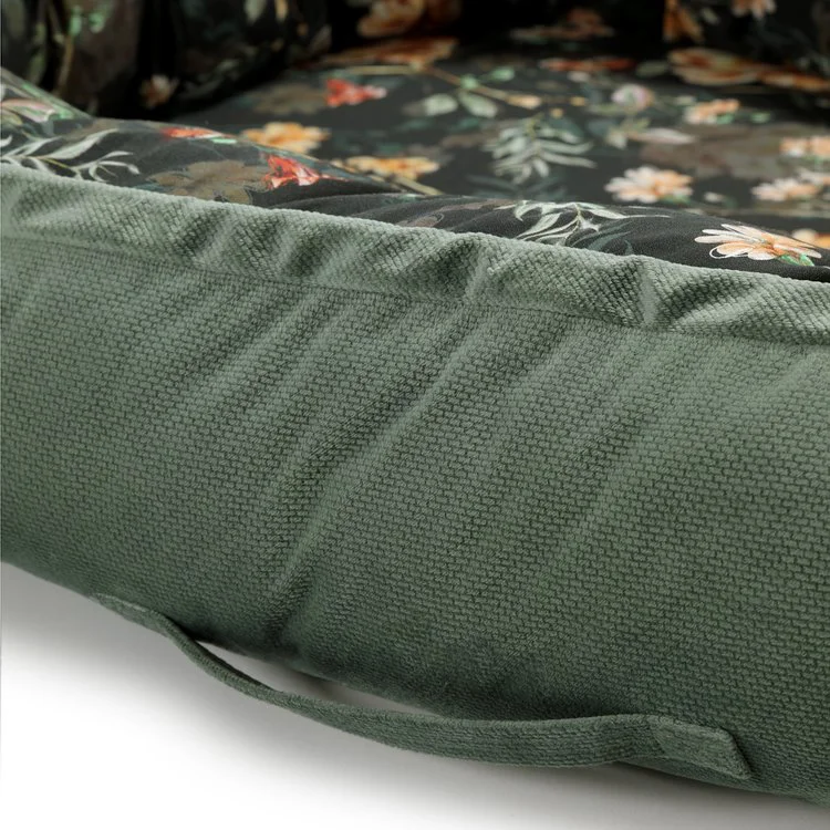 Babynest La Millou Velvet Collection - Blooming Boutique Noir - Khaki foto