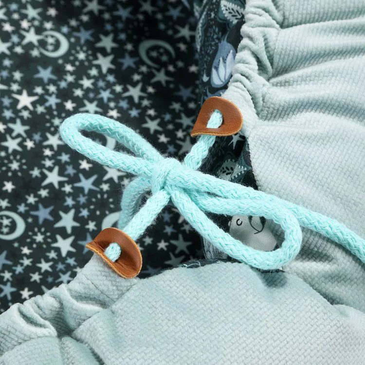 Babynest La Millou Velvet Collection - Dundee & Friends Pink - Smoke Mint foto