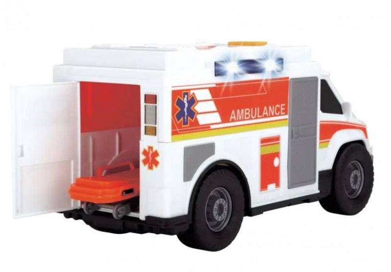 Ambulanta Dickie cu sunete si lumini, 30 cm foto