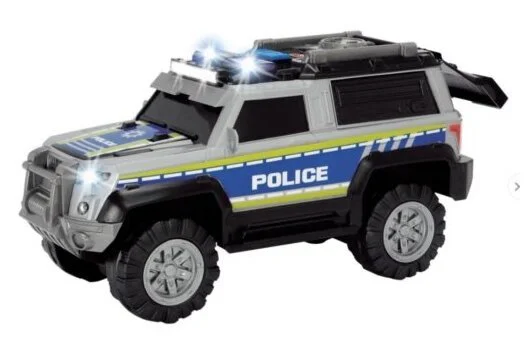 Masinuta Dickie SUV Politie cu sunete si lumini, 30 cm foto
