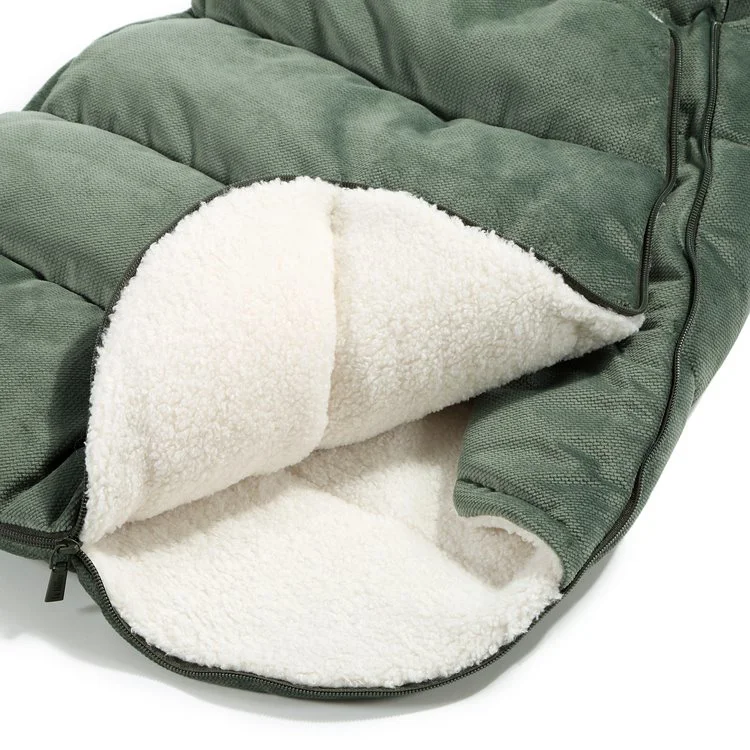 Husa De Iarna Pentru Carucior La Millou - Baby - Velvet Collection - Khaki