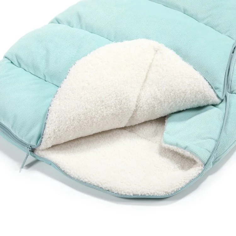 Husa de iarna pentru carucior La Millou - Baby - Velvet Collection - Audrey Mint