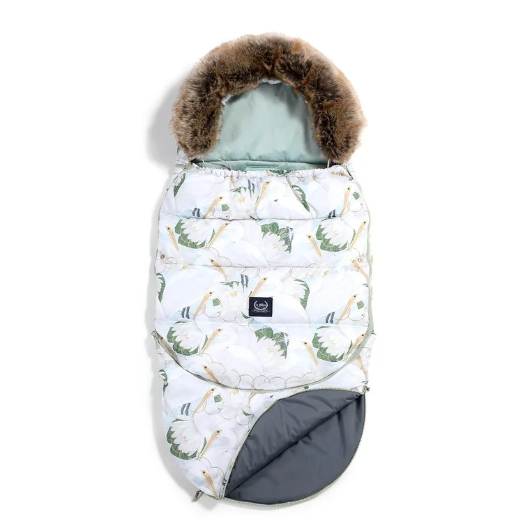 Зимний Чехол La Millou - Combo - Heron In Cream Lotus & Smoke Mint