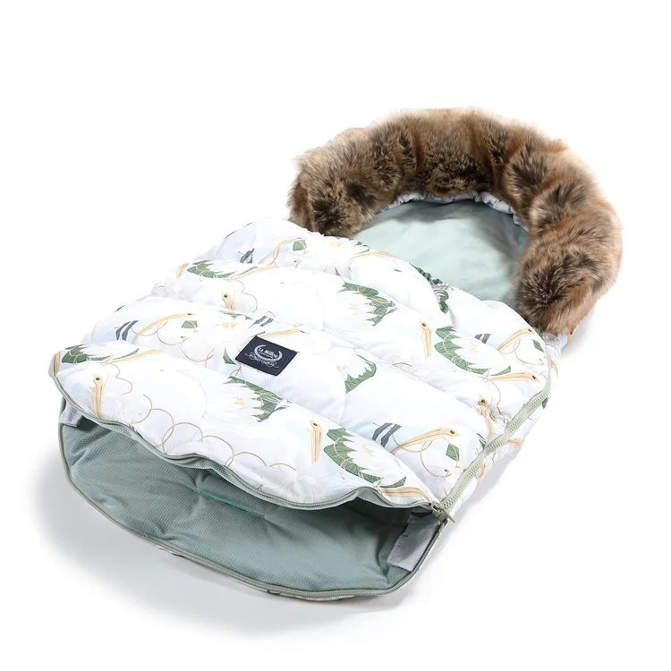 Зимний Чехол La Millou - Combo - Heron In Cream Lotus & Smoke Mint