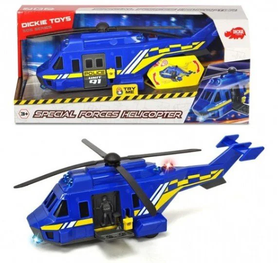 Elicopter Dickie cu sunete si lumini, 26 cm