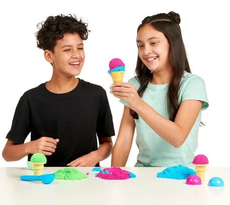 Set Spuma modelatoare trei culori Foam Alive Inghetata