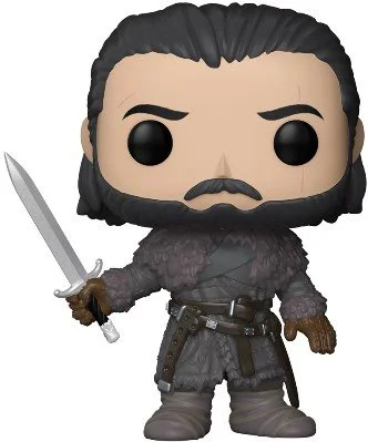 Figurina Jon Snow Funko Pop seria Game of Thrones, 9.6 cm foto