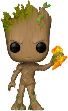 Figurina Groot Funko Pop seria Razboiul Infinit, 9.6 cm foto
