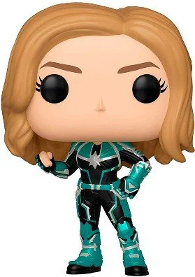 Фигурка Капитан Марвел в зеленом костюме Funko Pop серии Капитан Марвел, 9.6 см