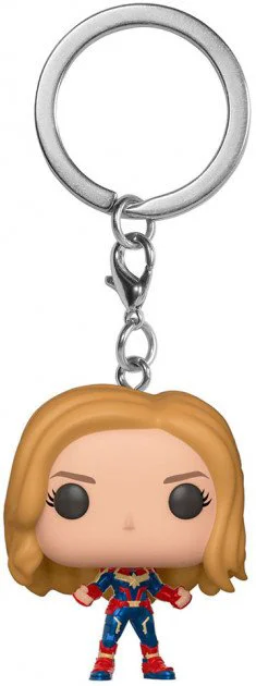 Игровая фигурка на клипсе Капитан Марвел Funko Pop серии Капитан Марвел, 3.8 см