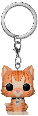 Figurina breloc Goose the Cat Funko Pop seria Captain Marvel, 3.8 cm foto