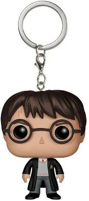 Figurina breloc Harry Potter Funko Pop seria Harry Potter, 3.8 cm foto