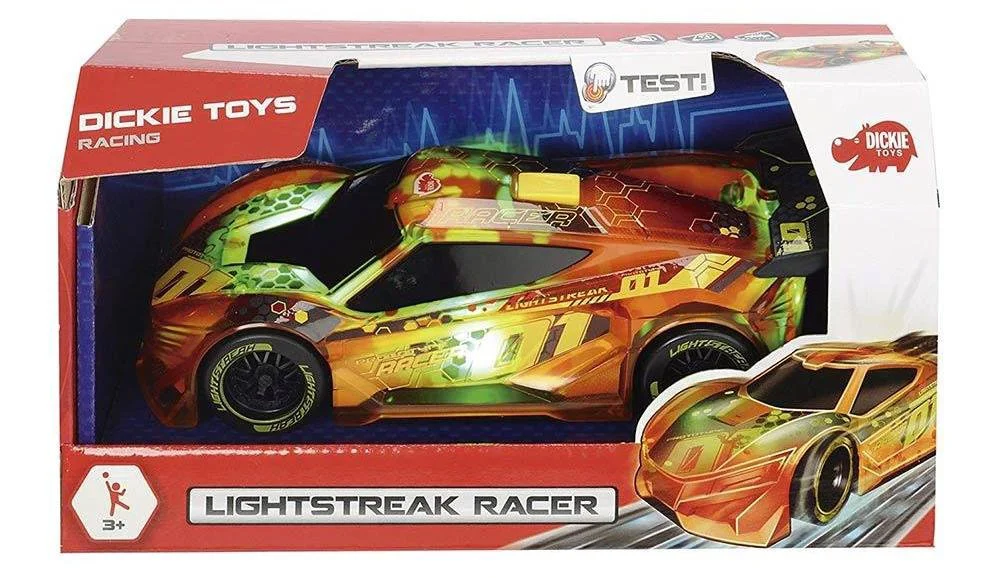 Masina de curse Dickie "Lightstreak Racer", 20 cm foto