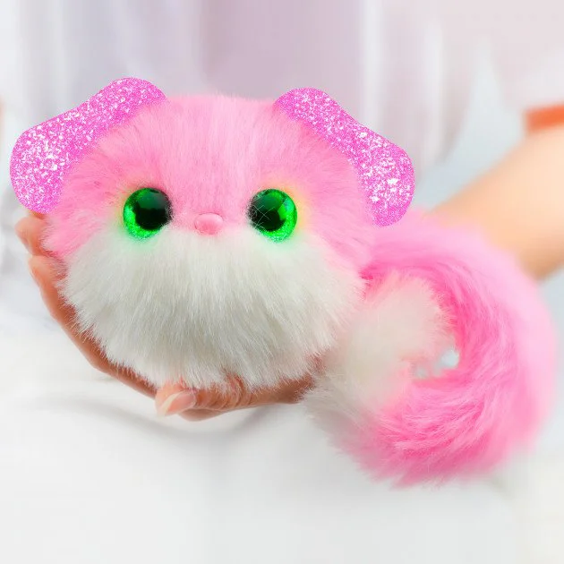 Jucarie interactiva Pomsies Catelus Bubbly, 10 cm